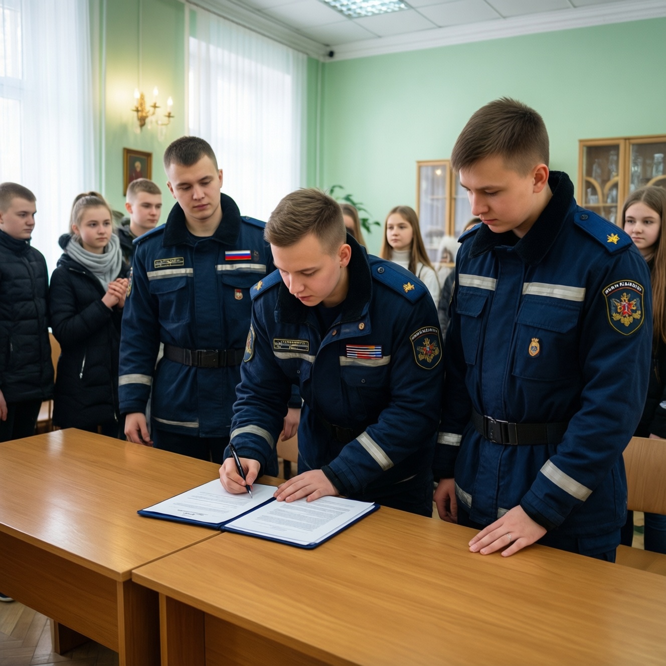 Псковские спасатели и министерство молодежной политики договорились о сотрудничестве